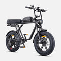 Schwarz-ENGWE M1 Elektrisches Motorrad im Motorrad-Stil